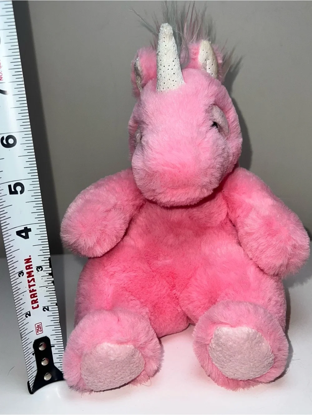 Pink Plush Unicorn Stuffed Animal - Soft Kids Toy